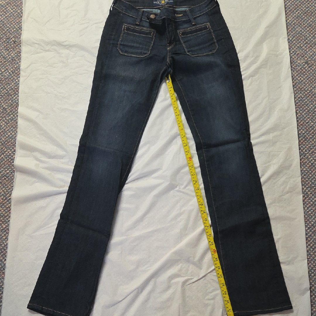 Lucky Brand Dark Indigo WideLeg Flare Jeans